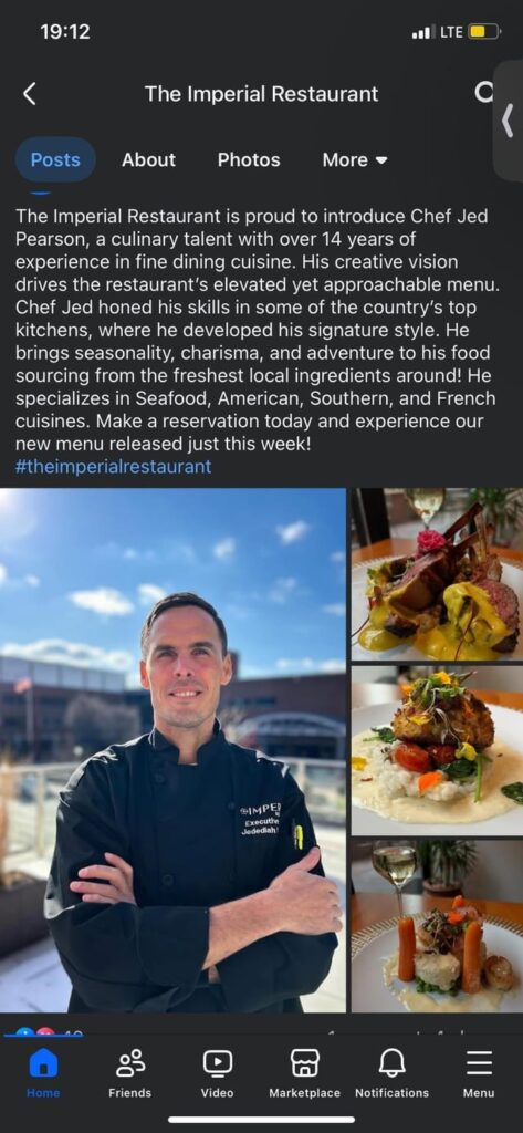 Advertising this was a choice