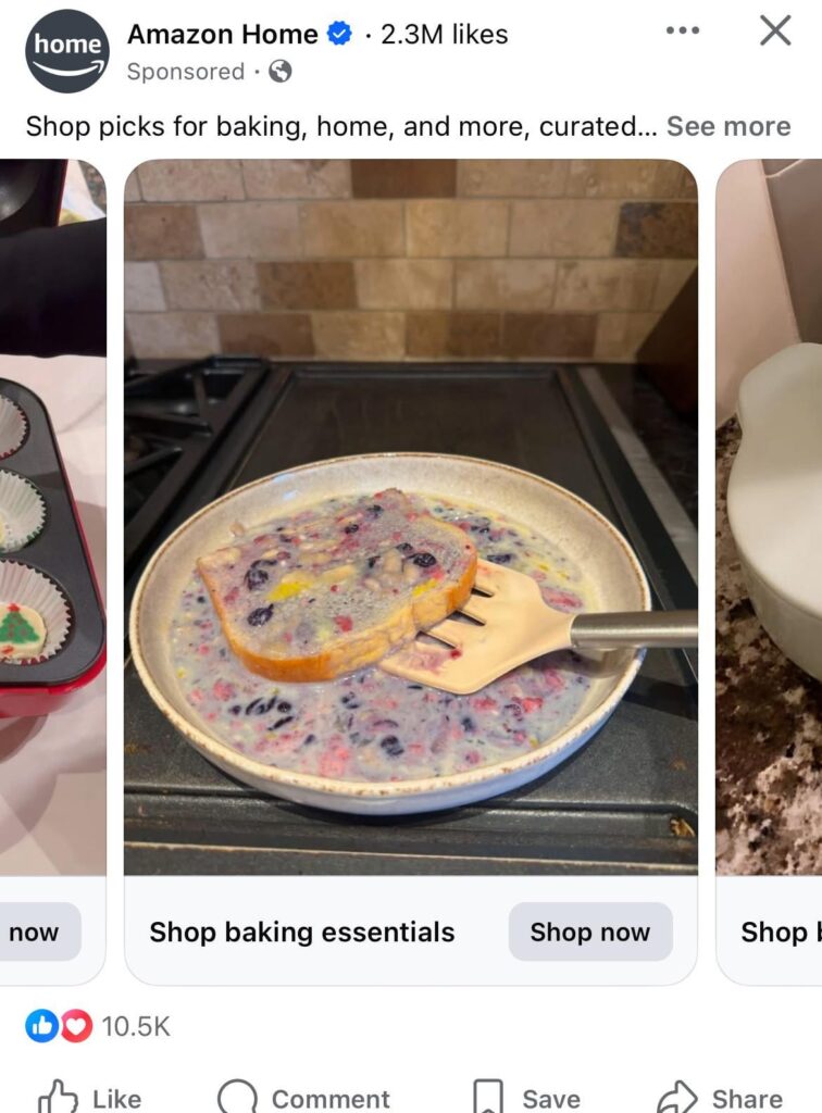 I got an ad for whatever this is…