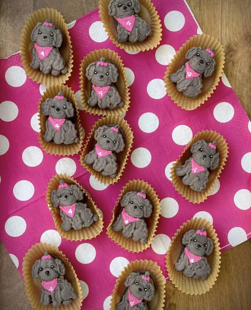 Macarons made to look like my dog!