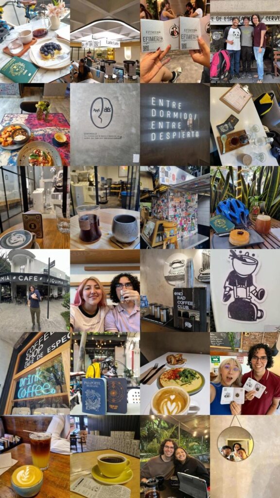 Cdmx Coffee Map I made a map off all the cafes that I know or that I visited from 2023-2025.