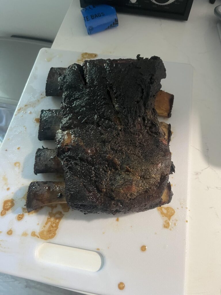 First time doing beef ribs