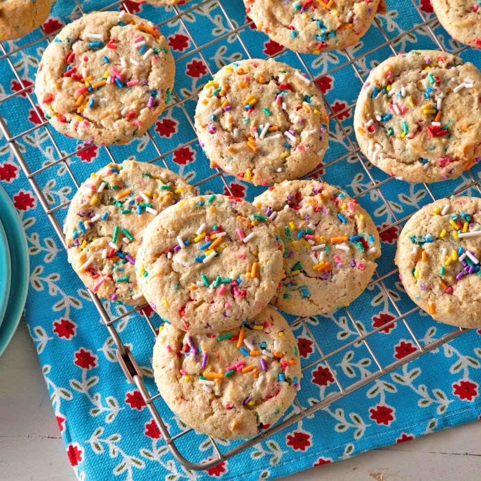 graduation party cake mix cookies