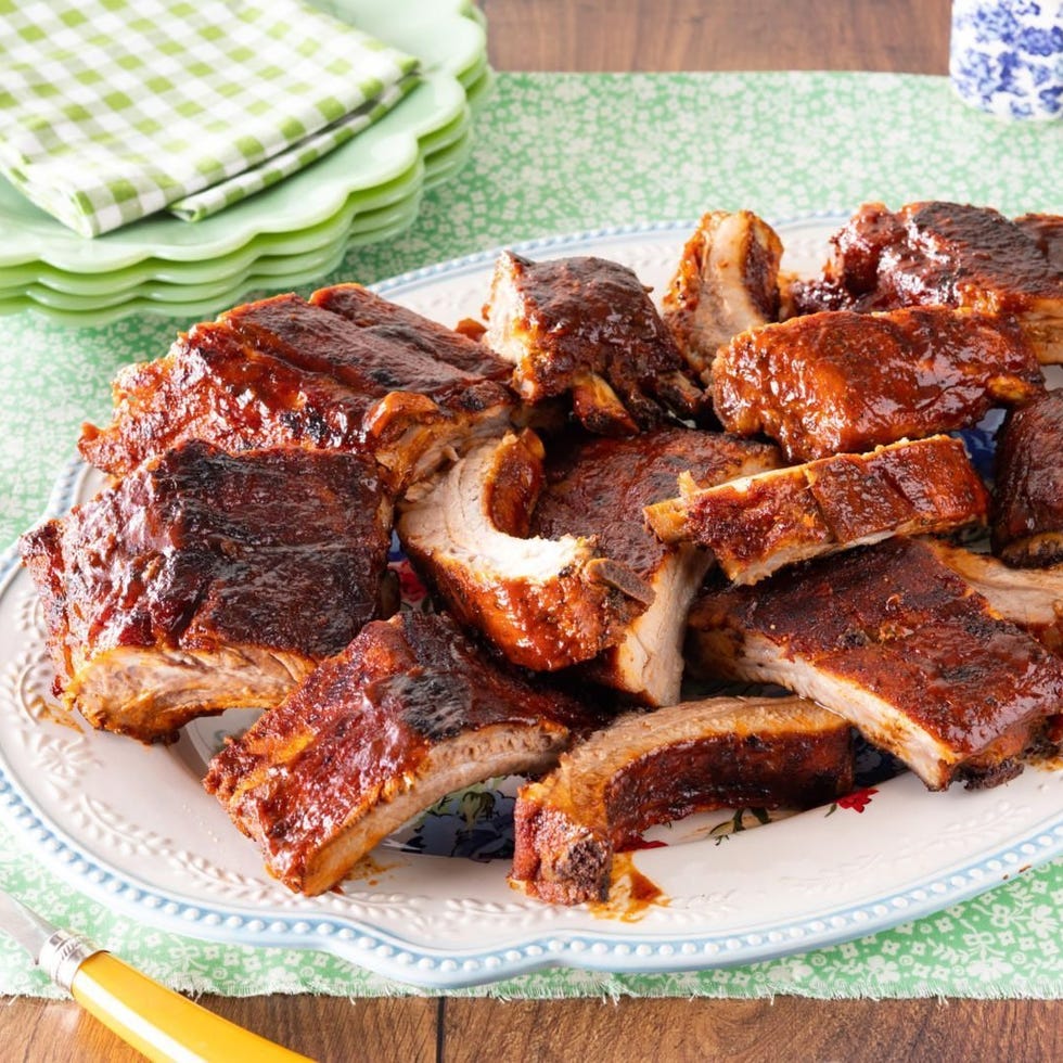 graduation party grilled ribs