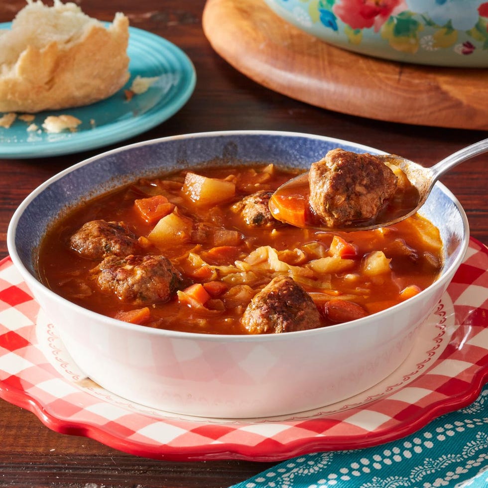 ground beef recipes italian meatball soup