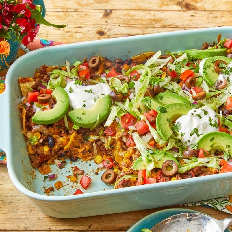 ground beef recipes taco casserole