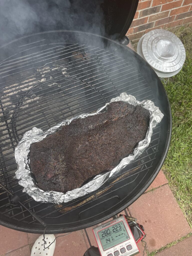 First kettle brisket
