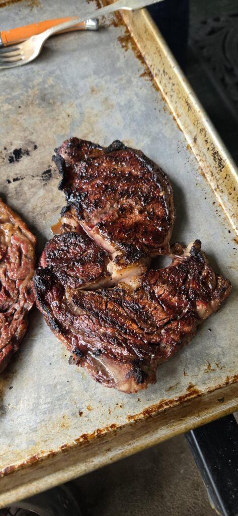 Not my first time, family didn't call it raw. However it was cooked on an old tripod charcoal Weber.