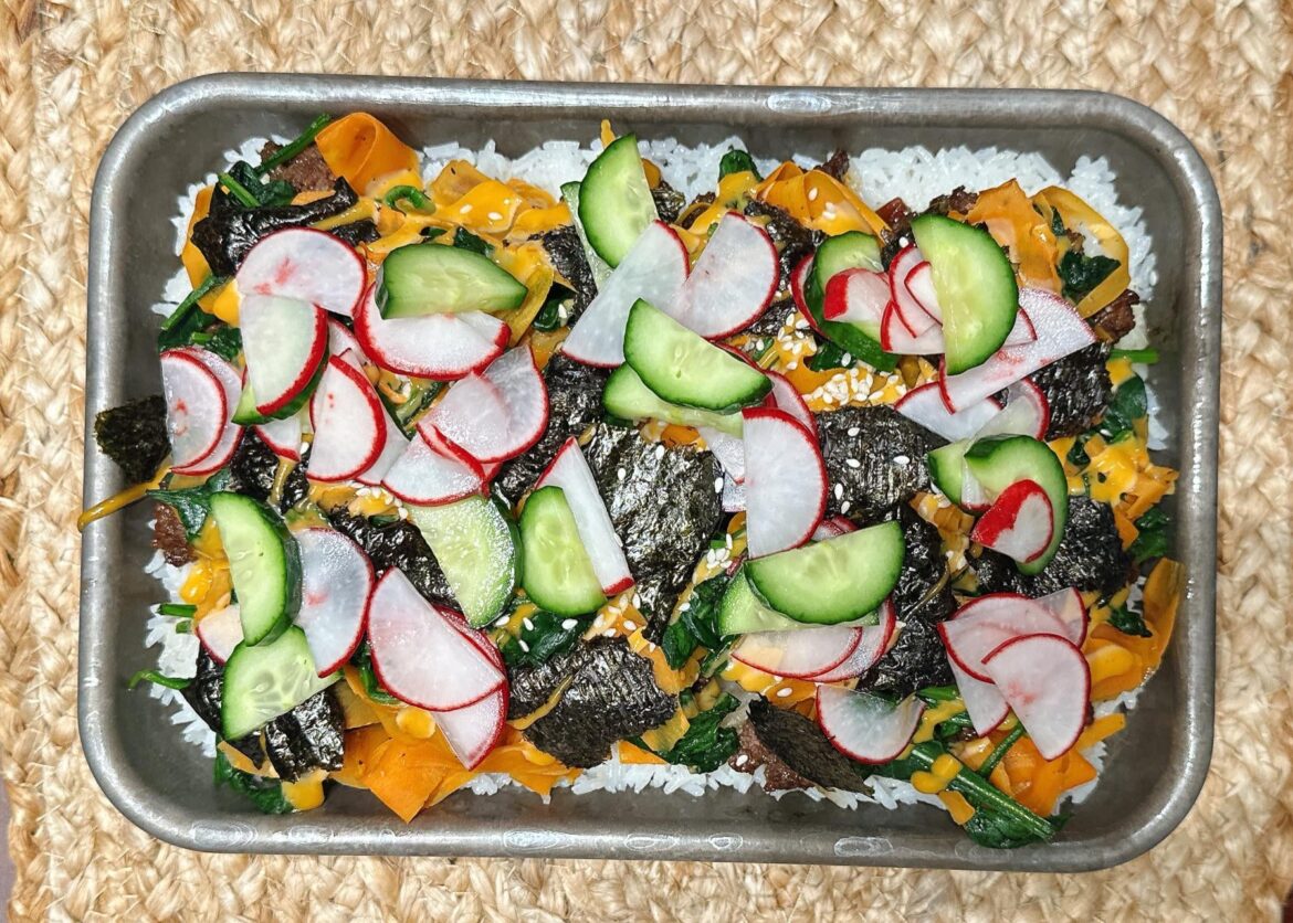 Korean-Style Bulgogi Kimbap Casserole