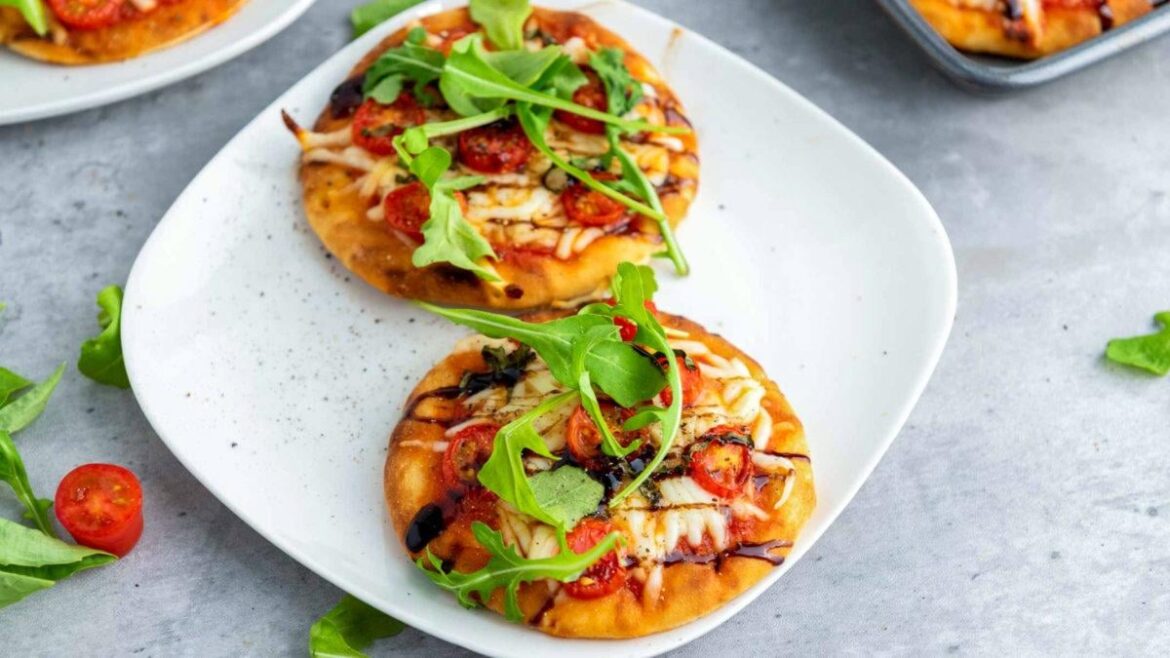 Mini Caprese Pizzas