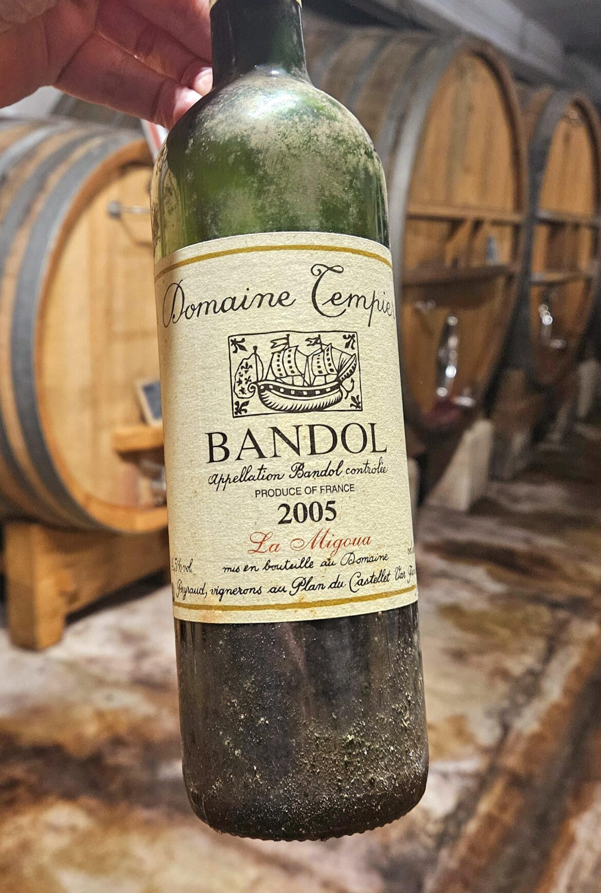 20 year old red Bandol