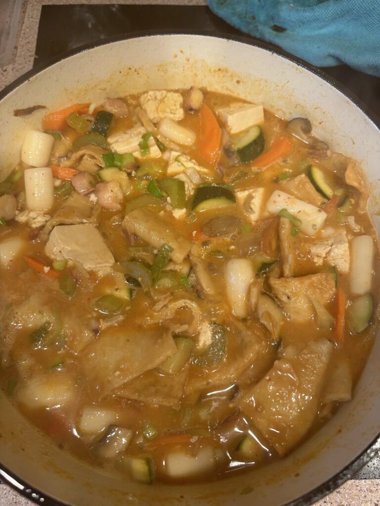 Started tteokbokki, ended multicultural cuisine