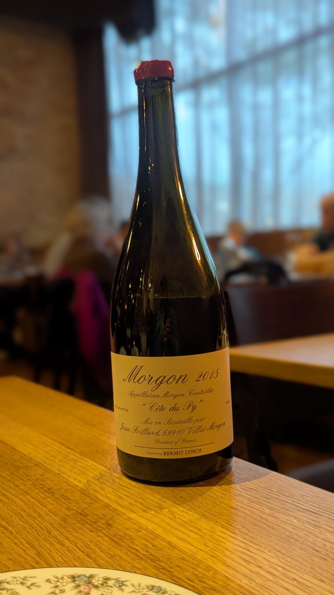 2015 Jean Foillard Morton Côte du Py 2015 Jean Foillard Morton Côte du Py