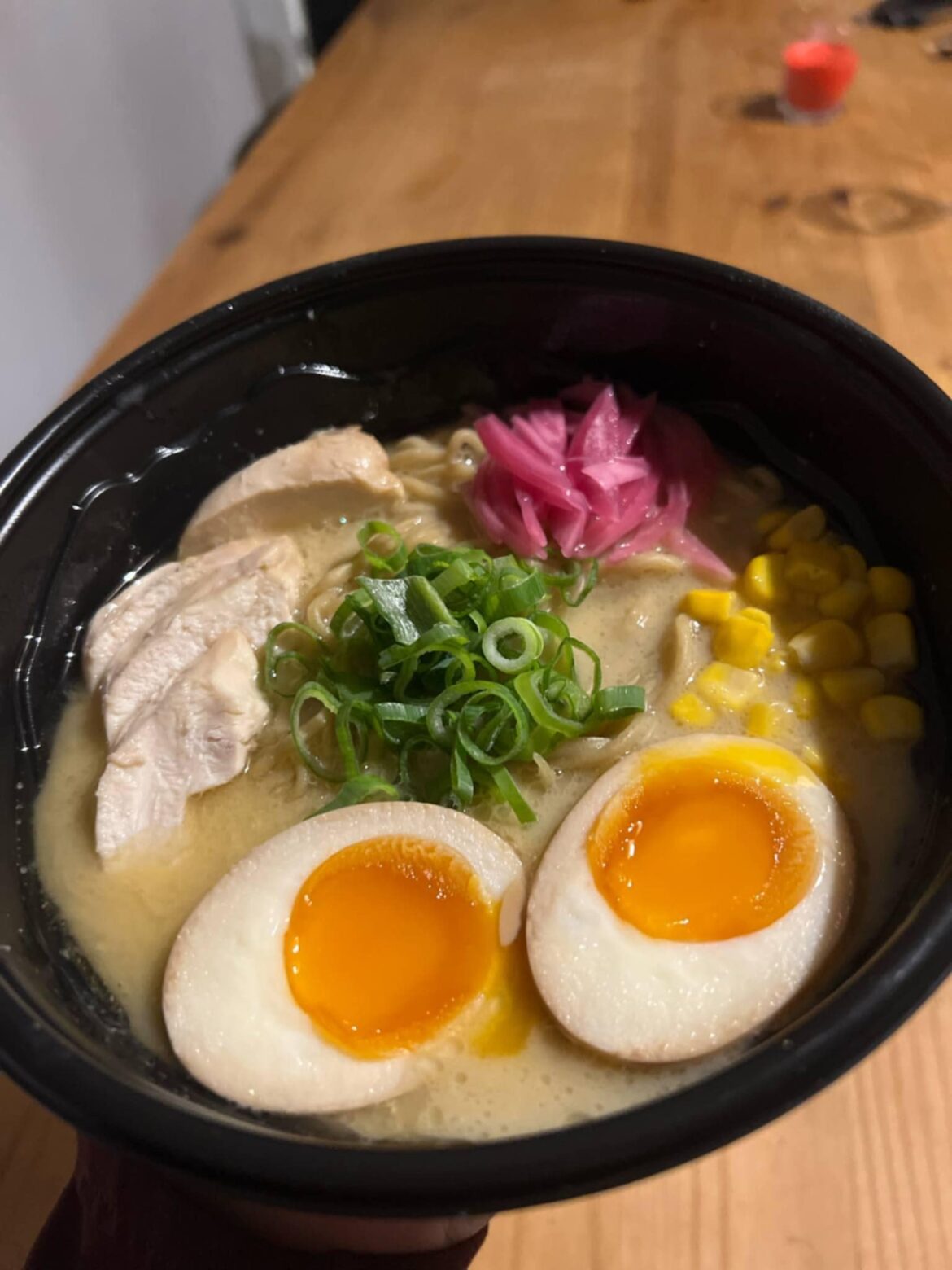 Miso ramen - Chicken Paitan with a touch of Yuzu