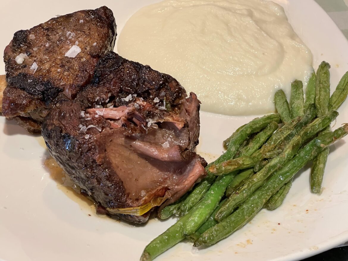 Sous vide braised-style short ribs with a rich, deep beef flavor and a fall-apart finish.