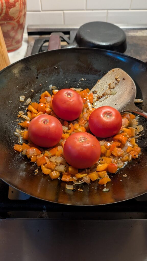 Gochujang beef with red pepper sauce