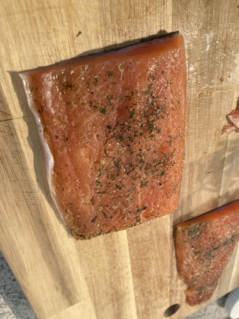 First time cured trout