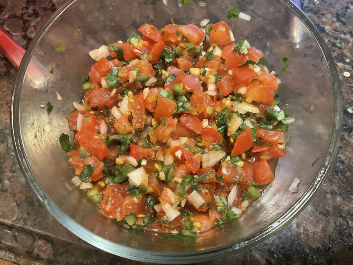First ever time making pico de gallo, how does it look?
