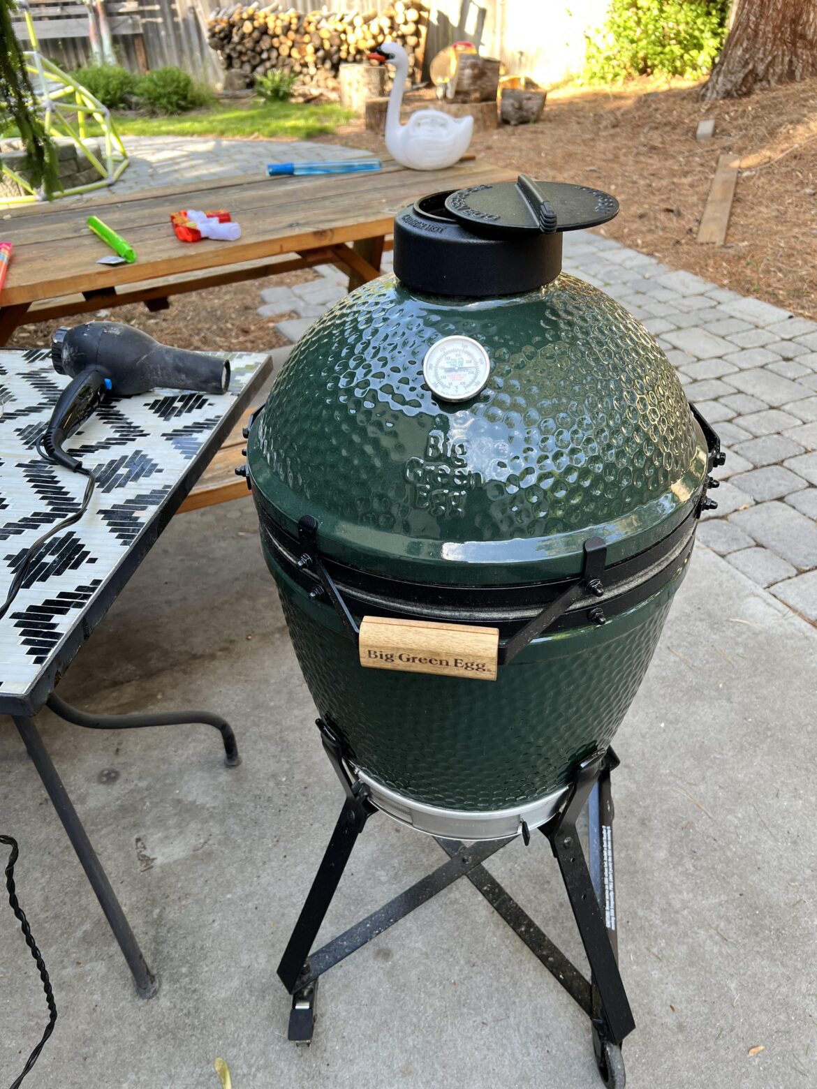 Anyone else use the wife’s broken bellows to start?