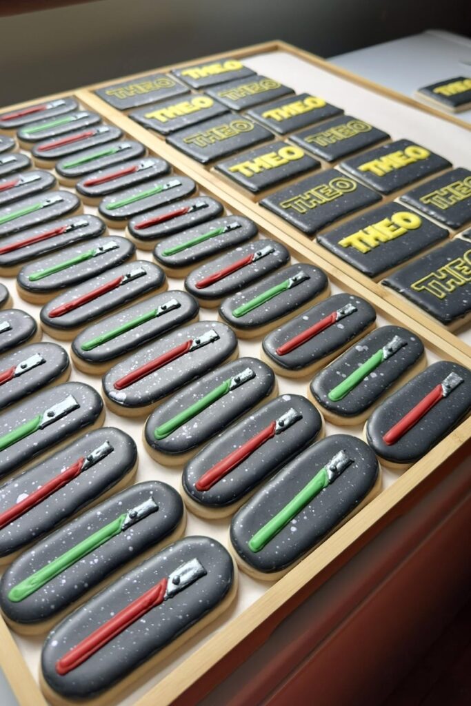 I made a set for a May the Fourth Star Wars themed baby shower