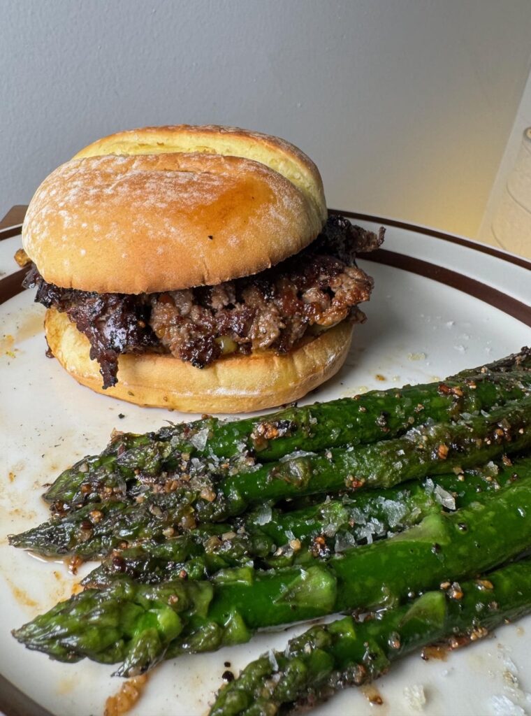 Tonight's tasty effort.