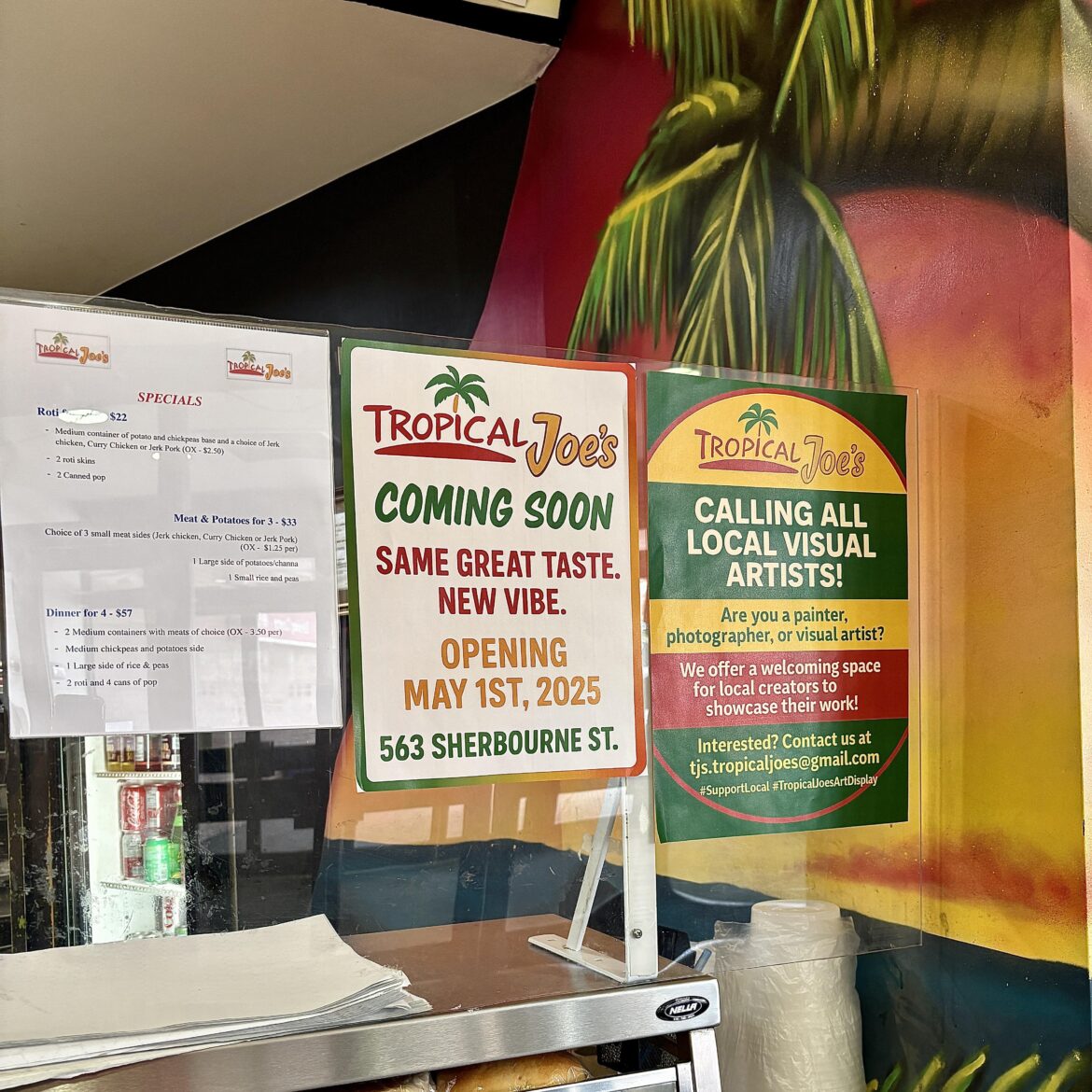 Tropical Joe’s is expanding!