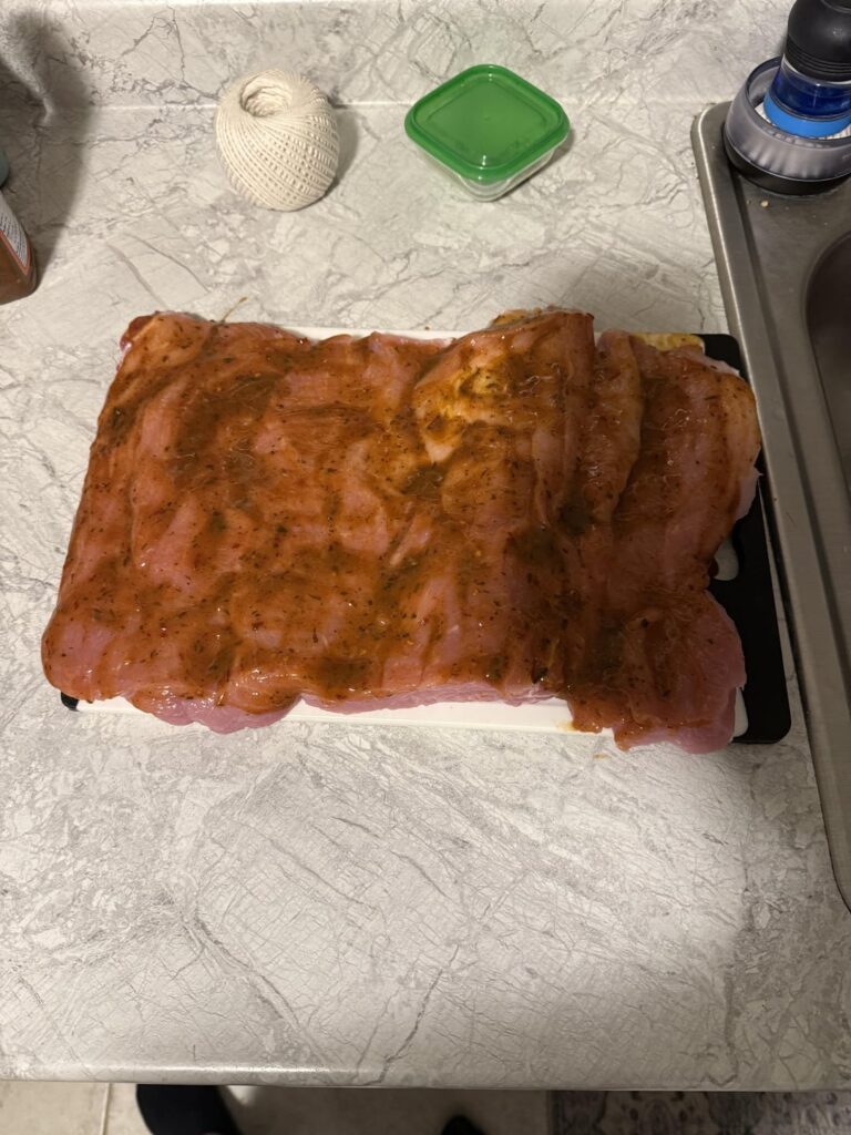 First time using a rotisserie