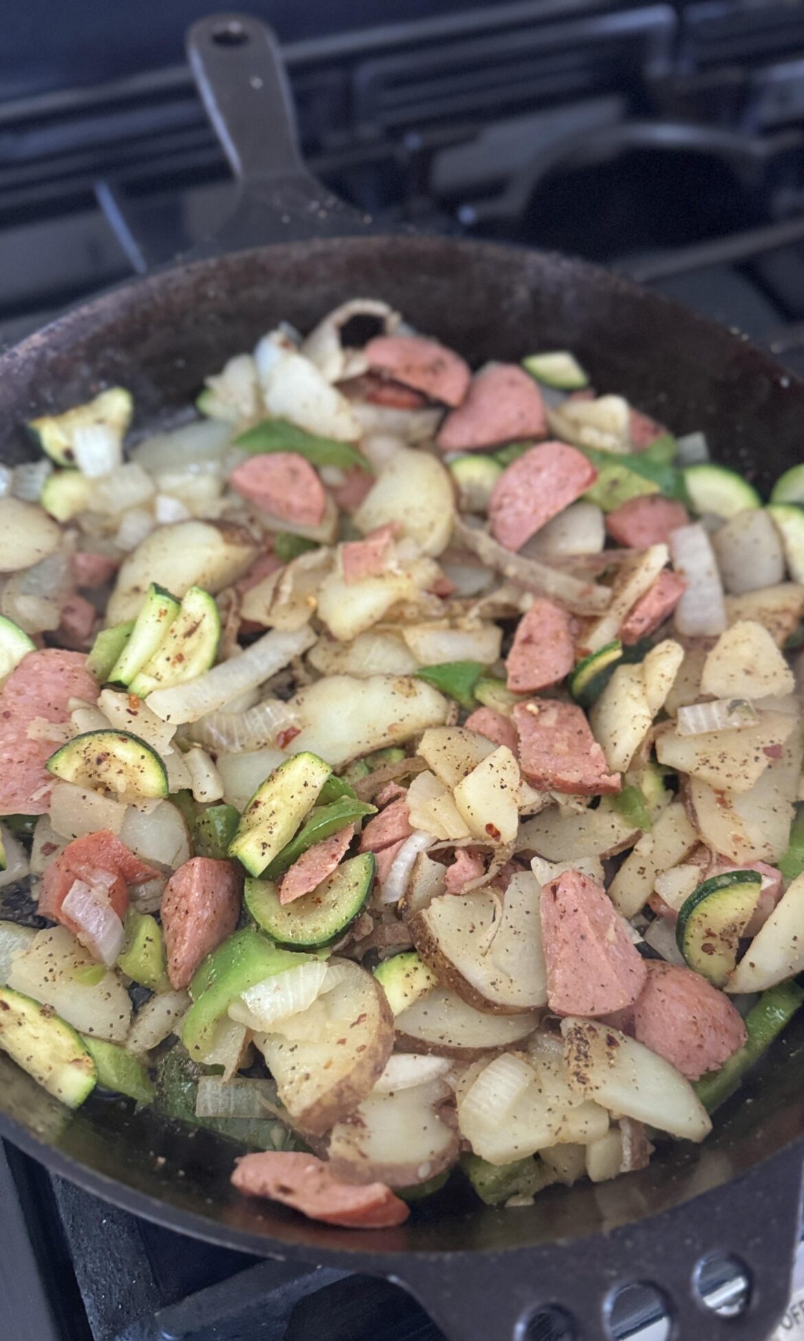 This entire skillet of food for under 800 calories