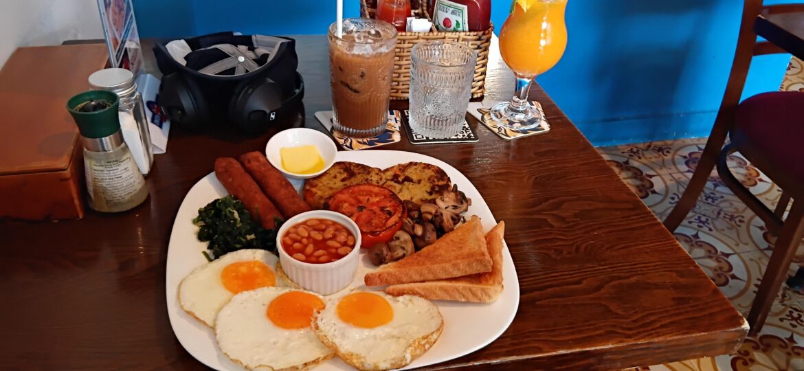 Union Jack's veggie breakfast, Saigon. Delicious!