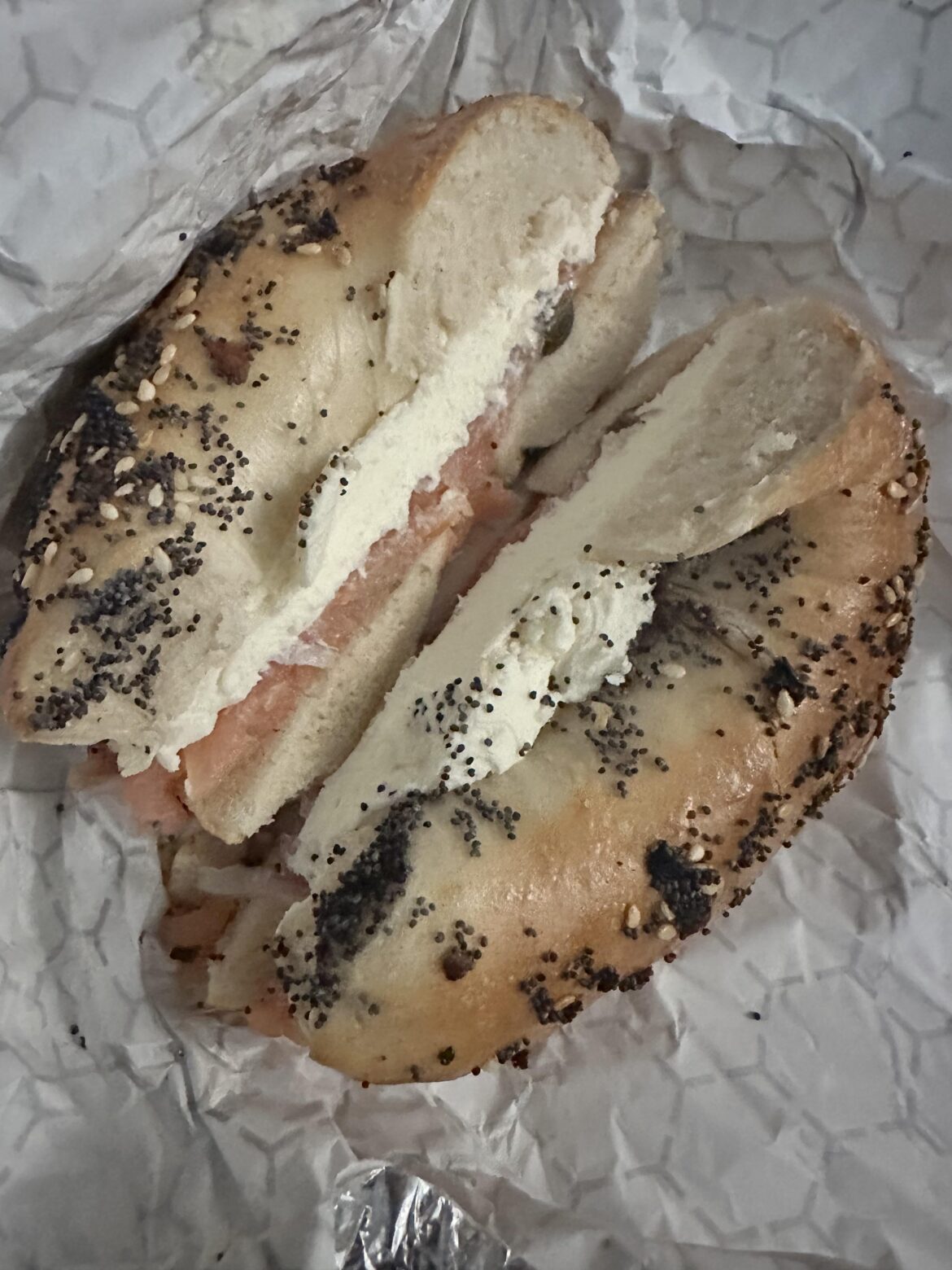 Freshest Smoked Salmon on a Bagel:  Swift Cafe