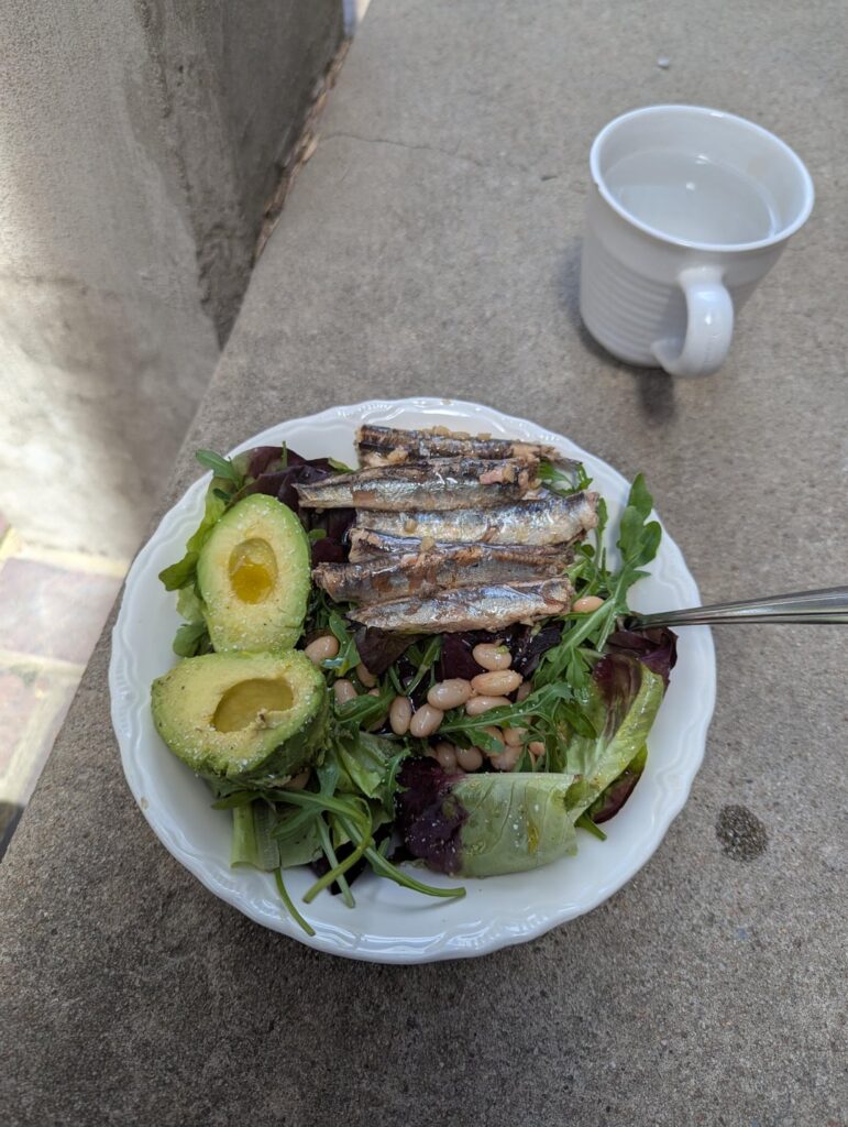 Work lunch (consumed outside)