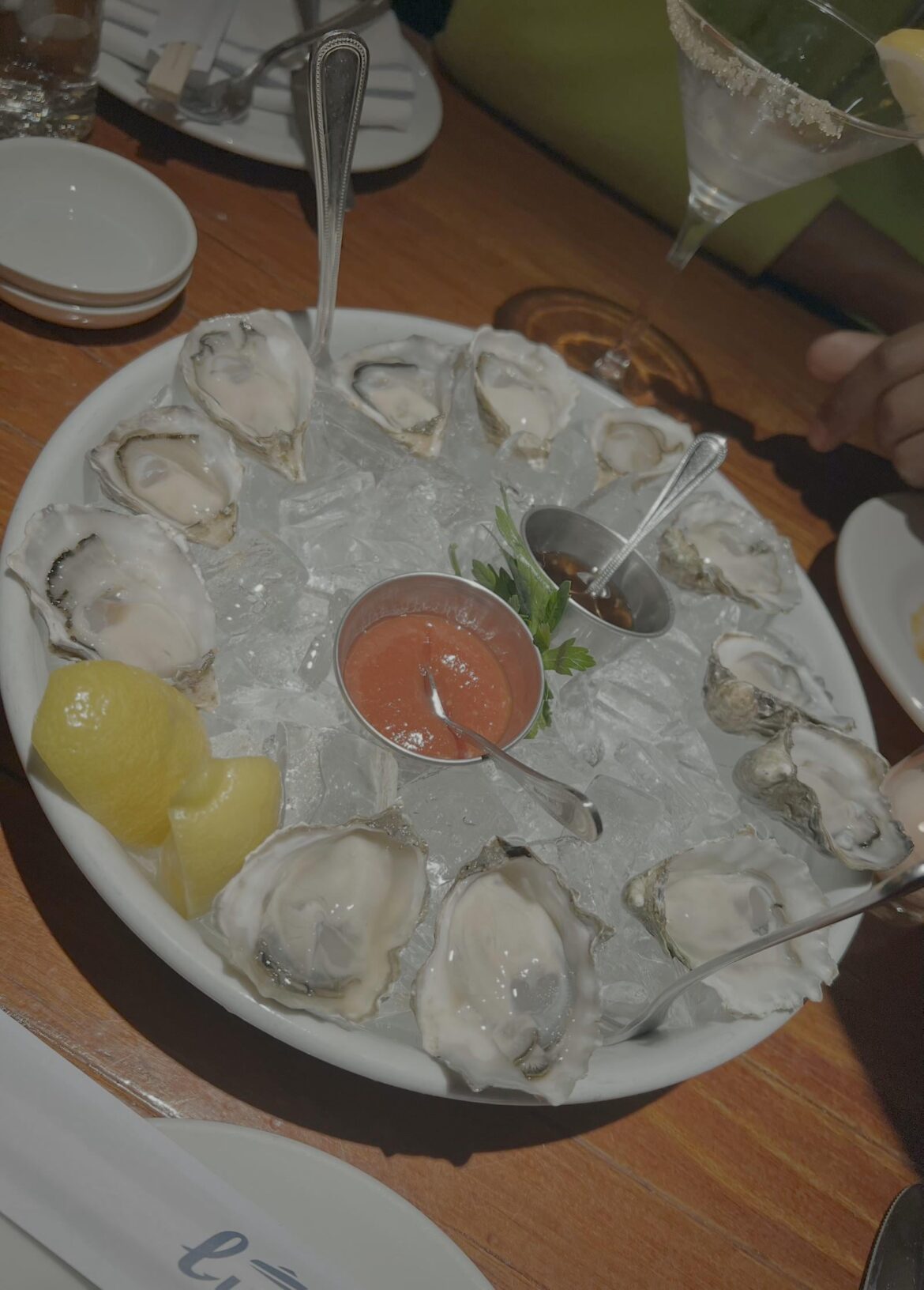Kushi oysters
