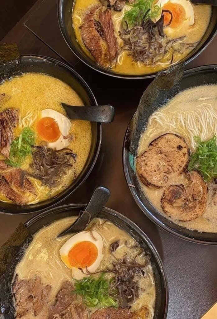 3$ Ramen (broth so good)