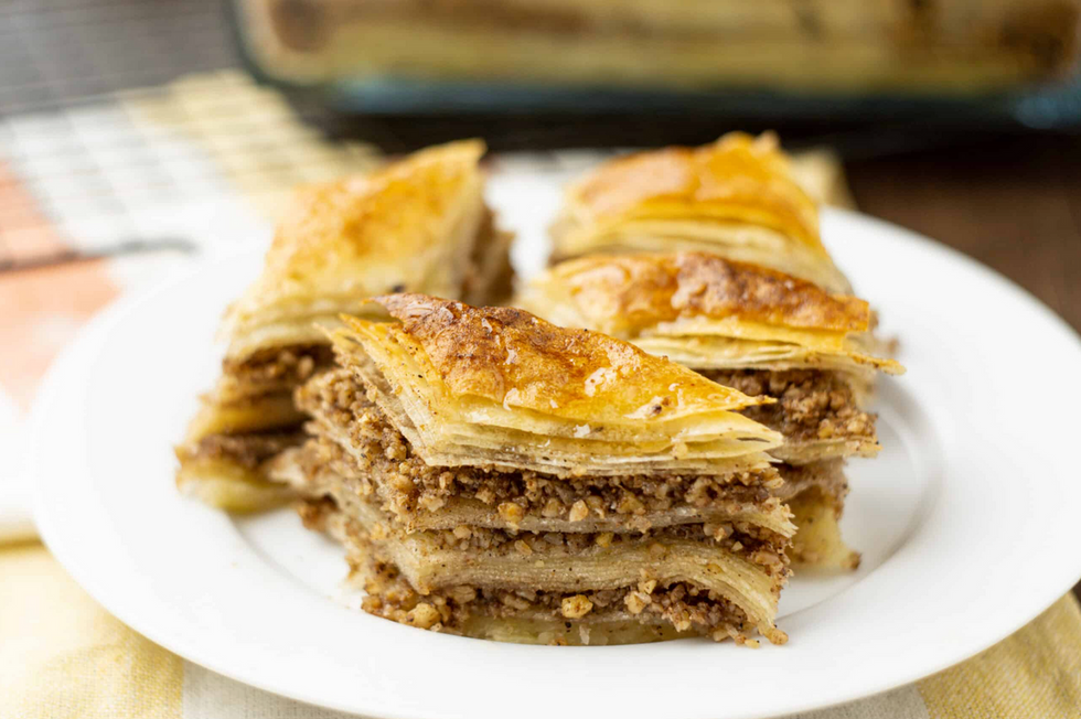 Insanely Easy Vegan Baklava