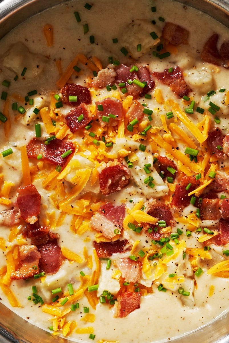 instant pot potato soup