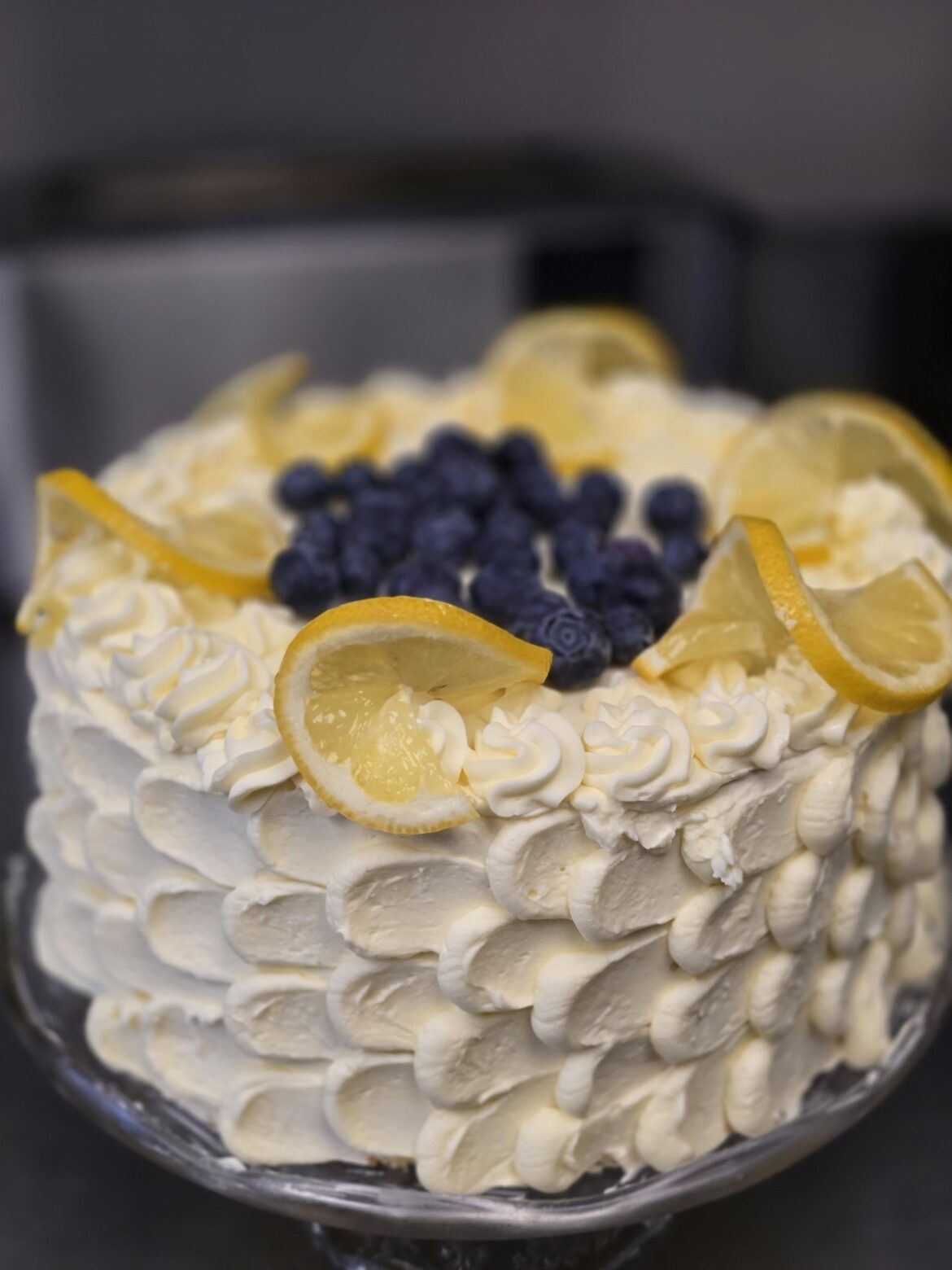 Lemon Chiffon Layer Cake
