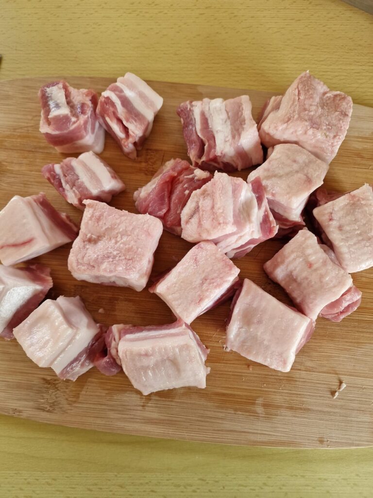 Last week's pork belly burnt ends.