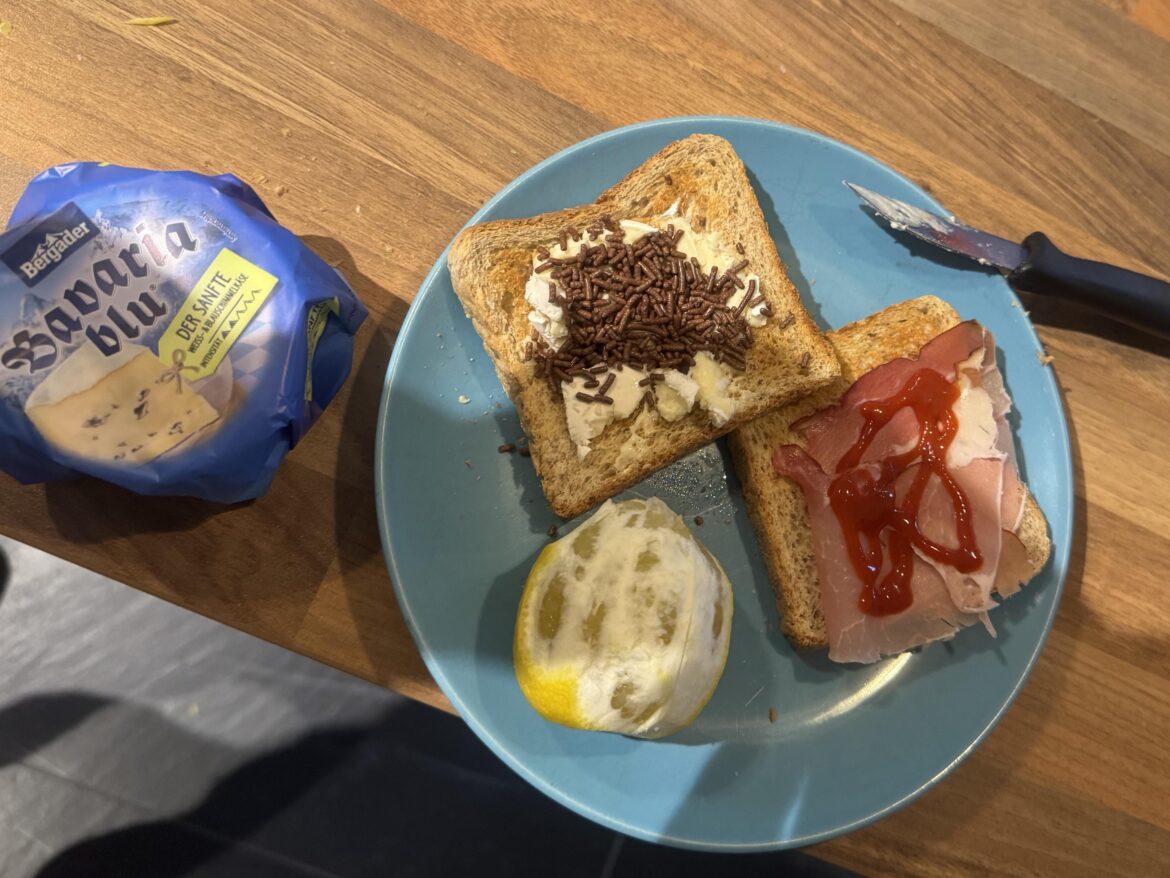 My girlfriend’s lunch