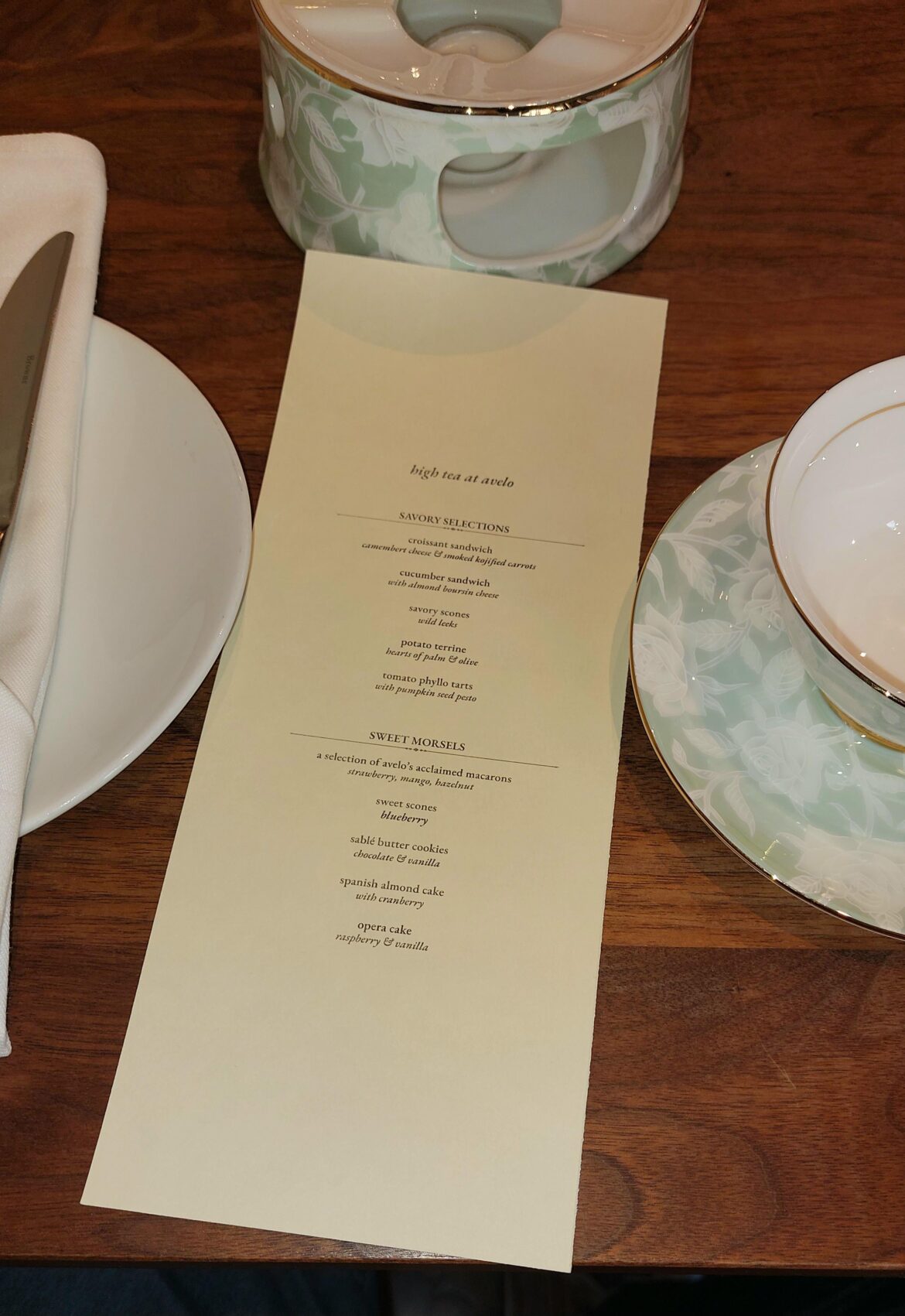 Mother's Day Vegan Tea