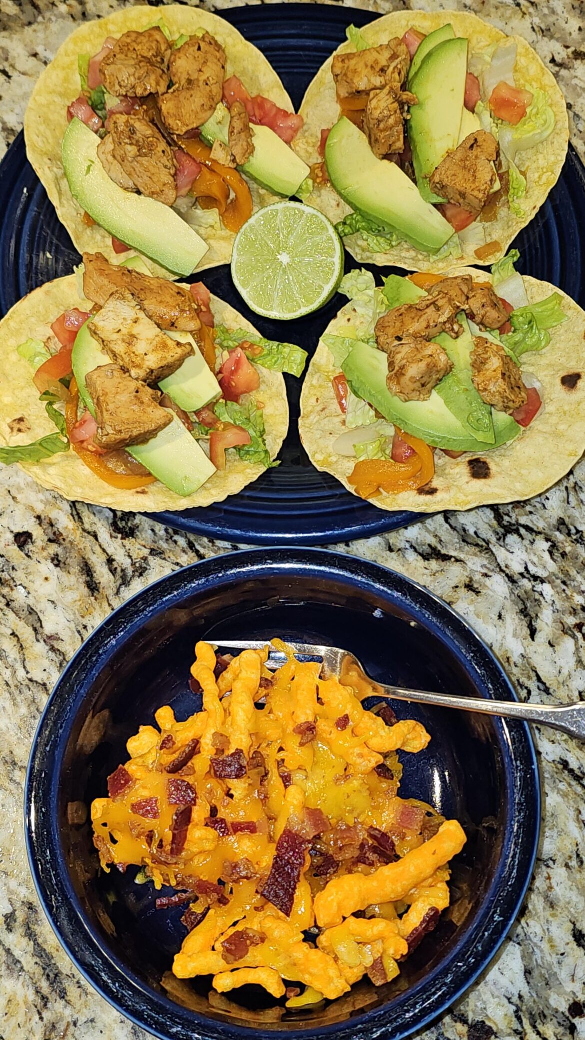 [Homemade] Chicken T.A.C.O. with loaded Cheetos. - Dining and Cooking