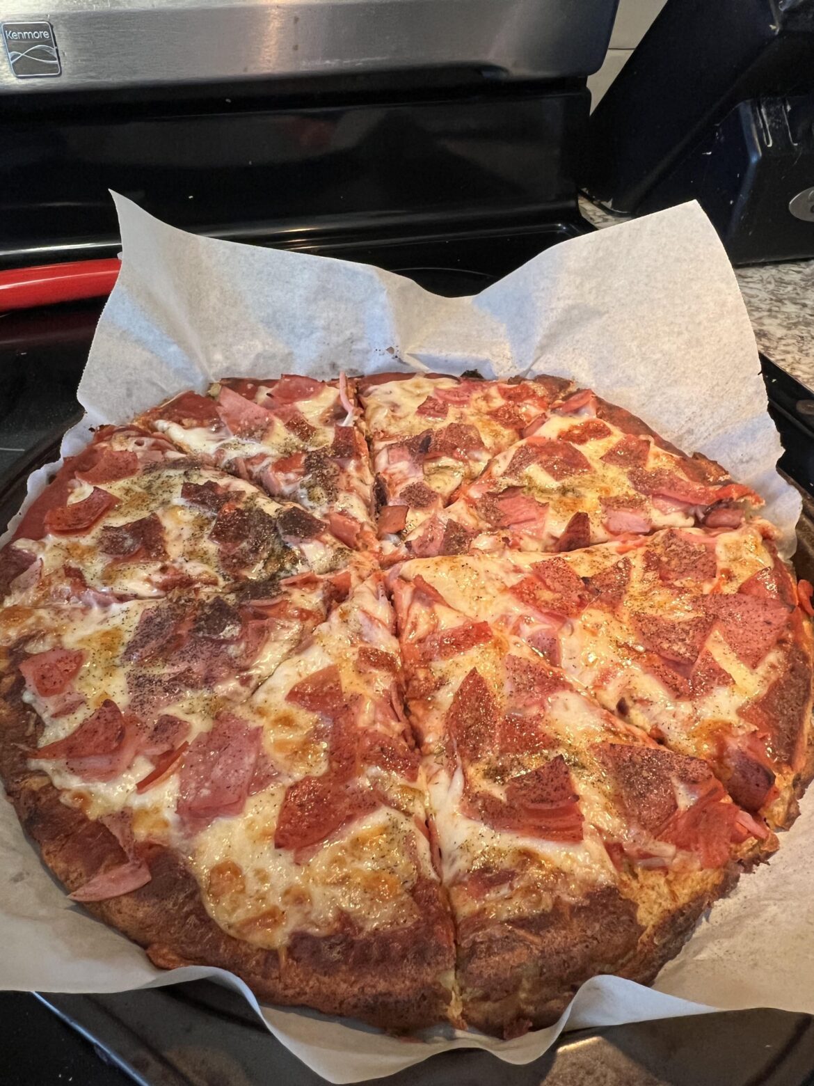 Keto pizza recipe (Original!)
