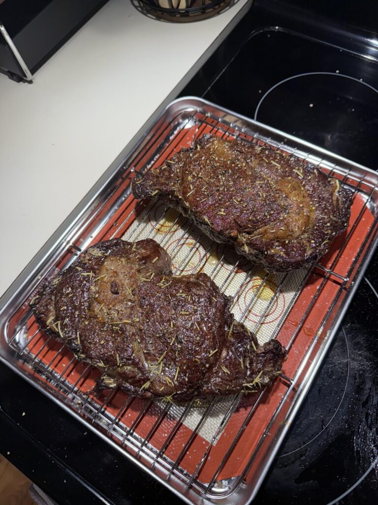 The best steak I’ve cooked