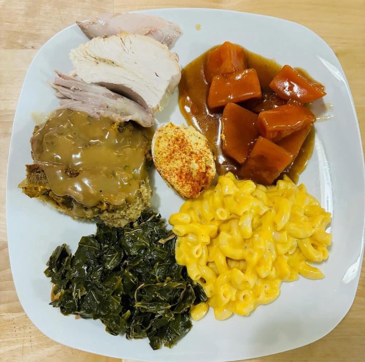 The best Turkey Dinner Plate