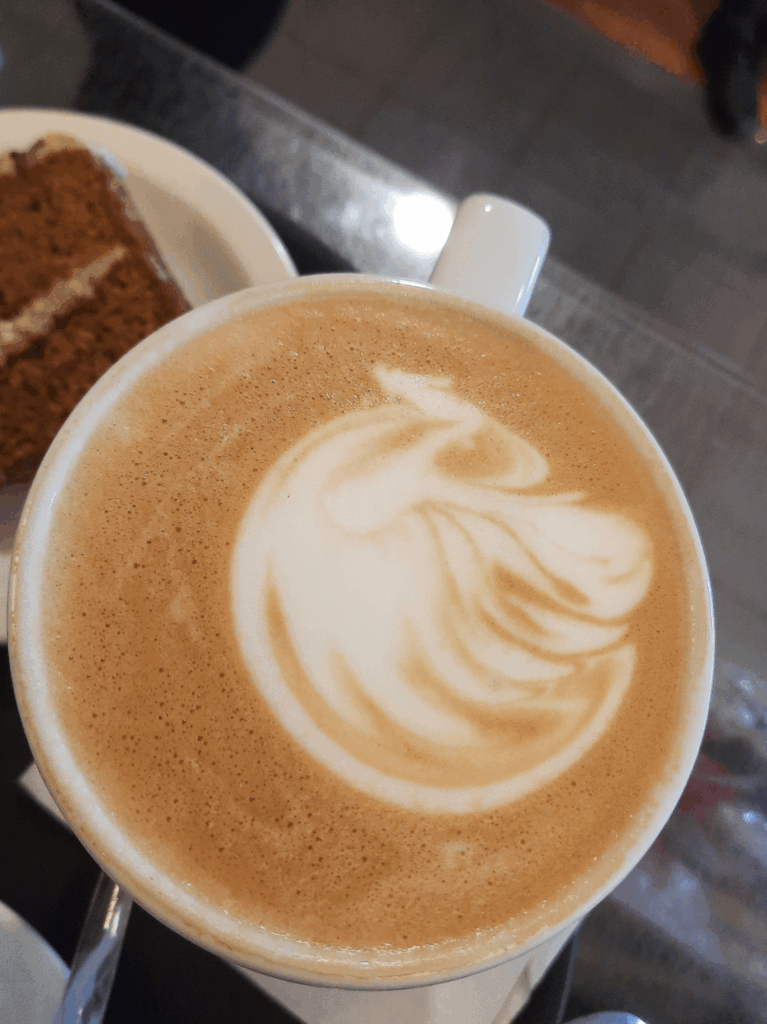 Swan latte