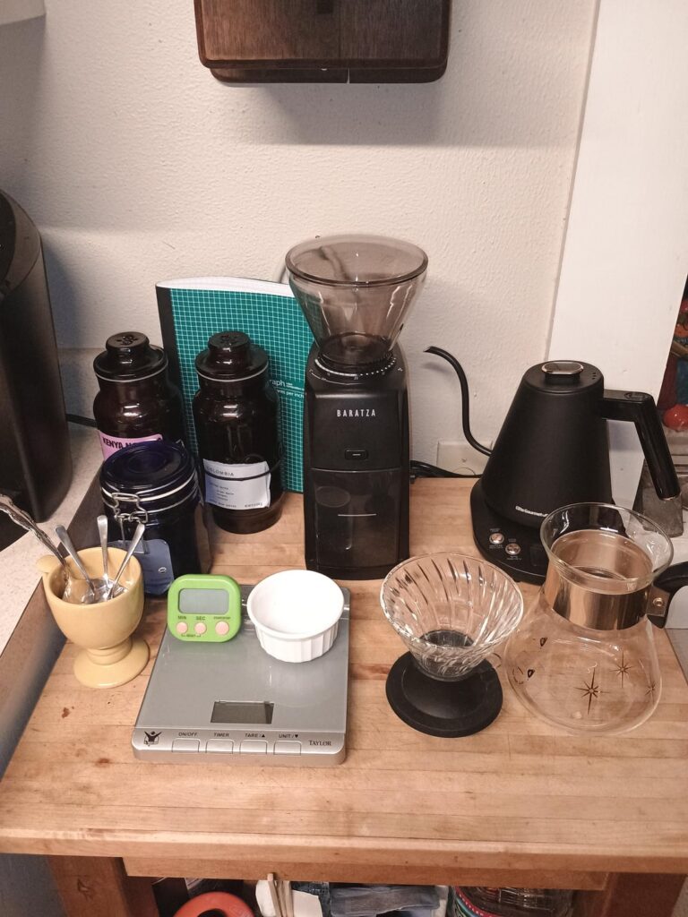 My spot in the kitchen