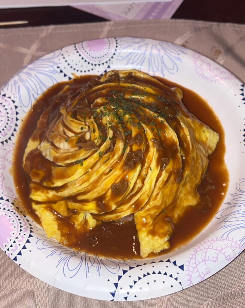 Curry rice from last night. Breakfast is great at night, but it’s even better when drinking.