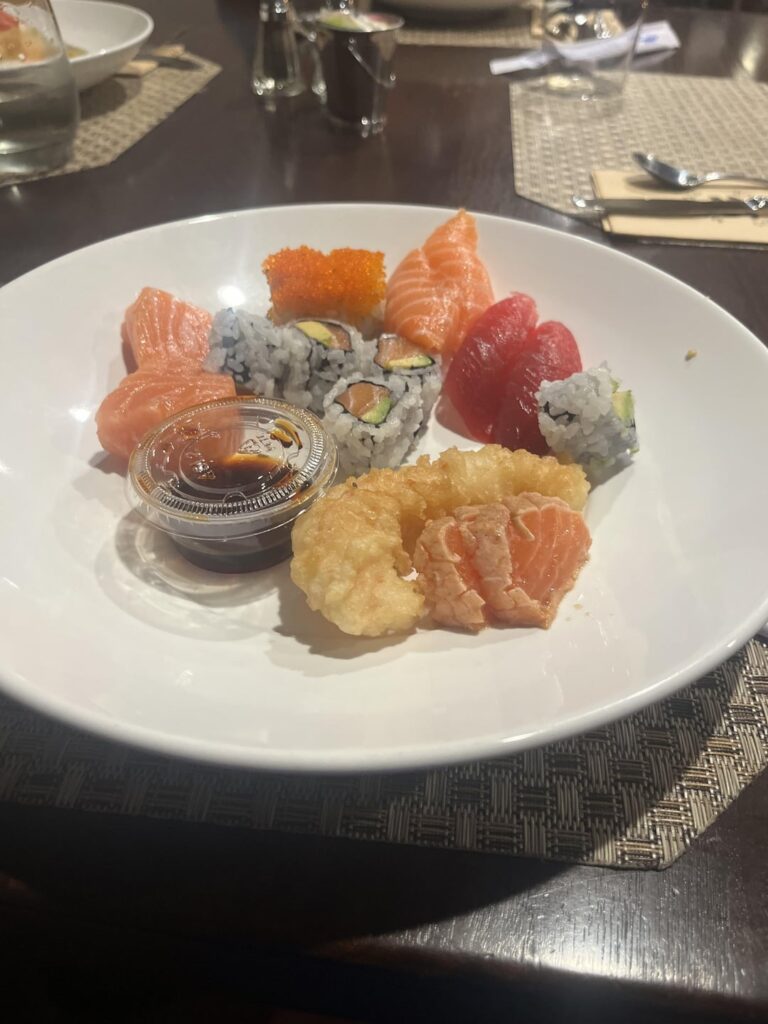 My Country Club has all you can eat sushi every Friday!