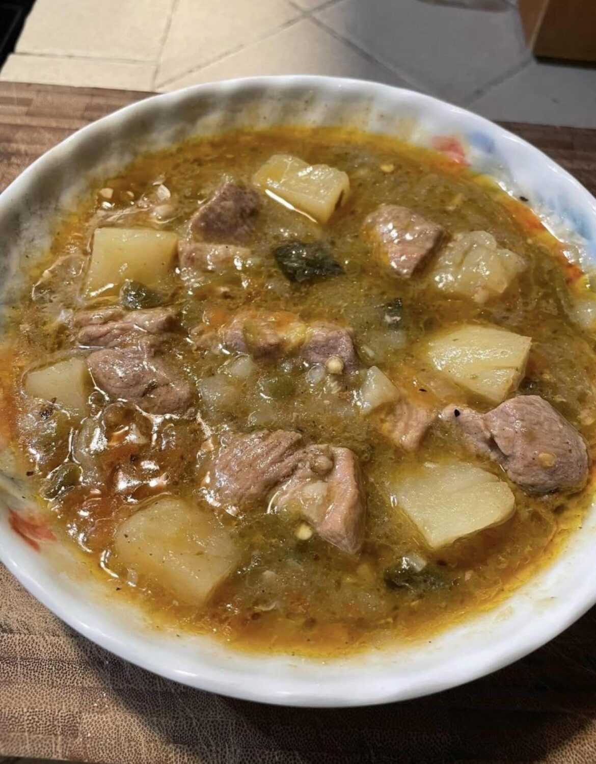 Caldillo de Chile Verde😋 - RECIPE BELOW