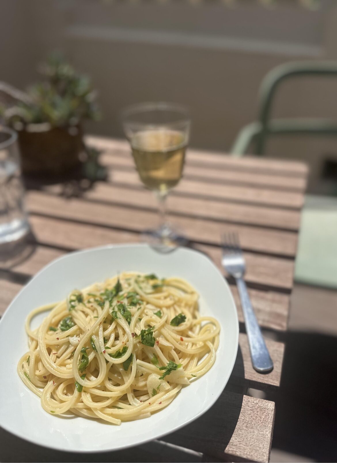 Aglio e olio e peperoncini