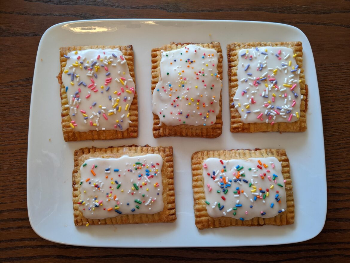 Home-made pop tarts!