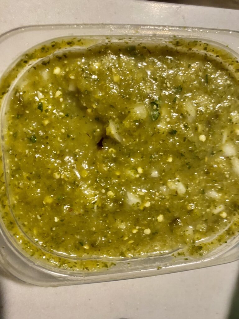 Salsa Verde first time, hows it look?